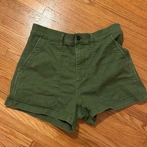 Madewell - Army Green Shorts, Size 29